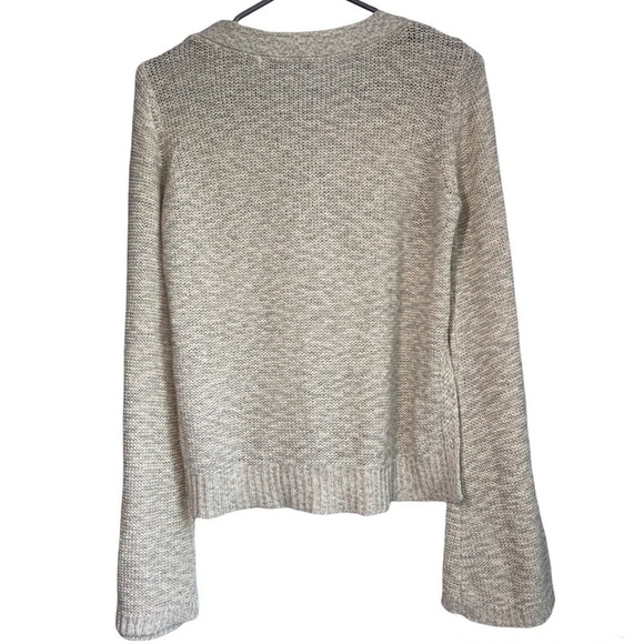 Cupcakes and Cashmere Gray Knitted Pullover Sweater size S - Picture 5 of 6